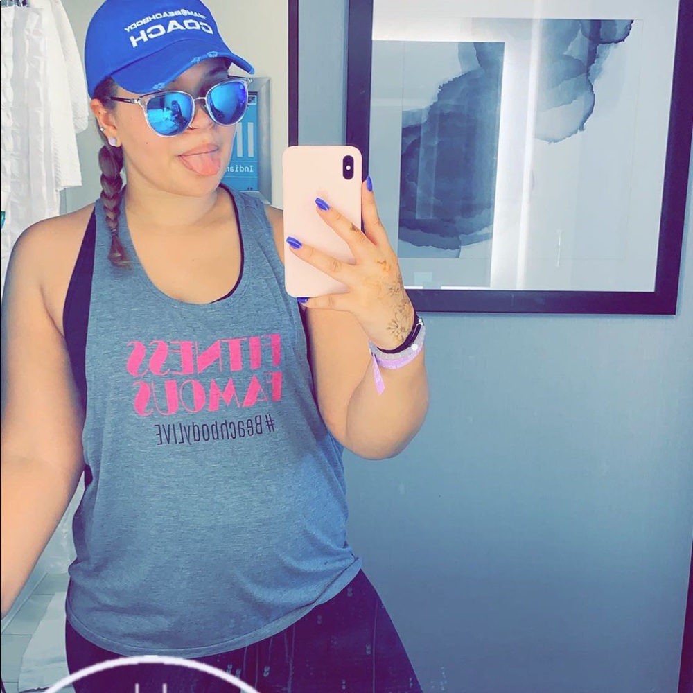 BeachBody Live Tank “Fitness Famous”